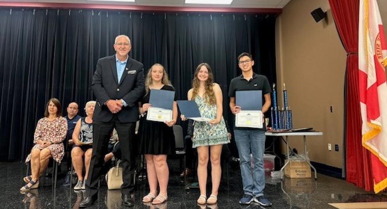 WREC Scholarships Awarded at Fivay High School
