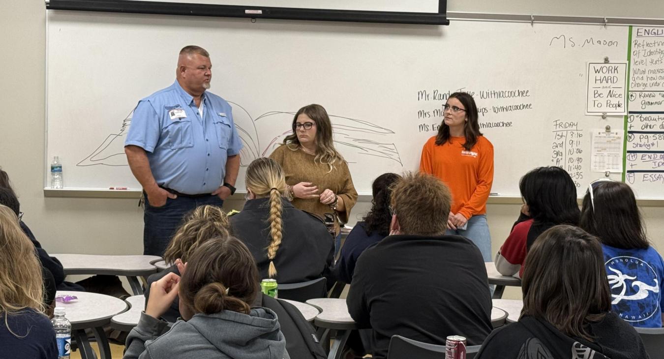 WREC Attends Career Expos for High School Students