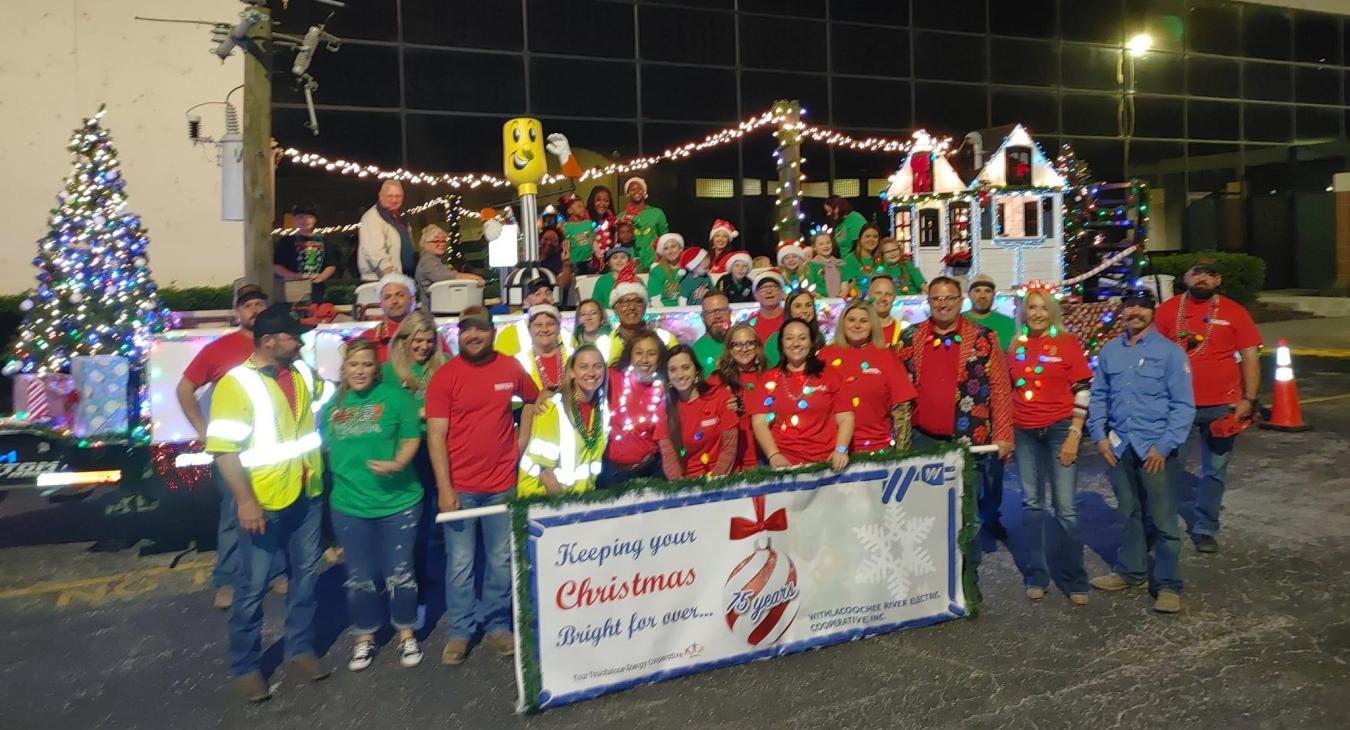 WREC Participates in Dade City Christmas Parade