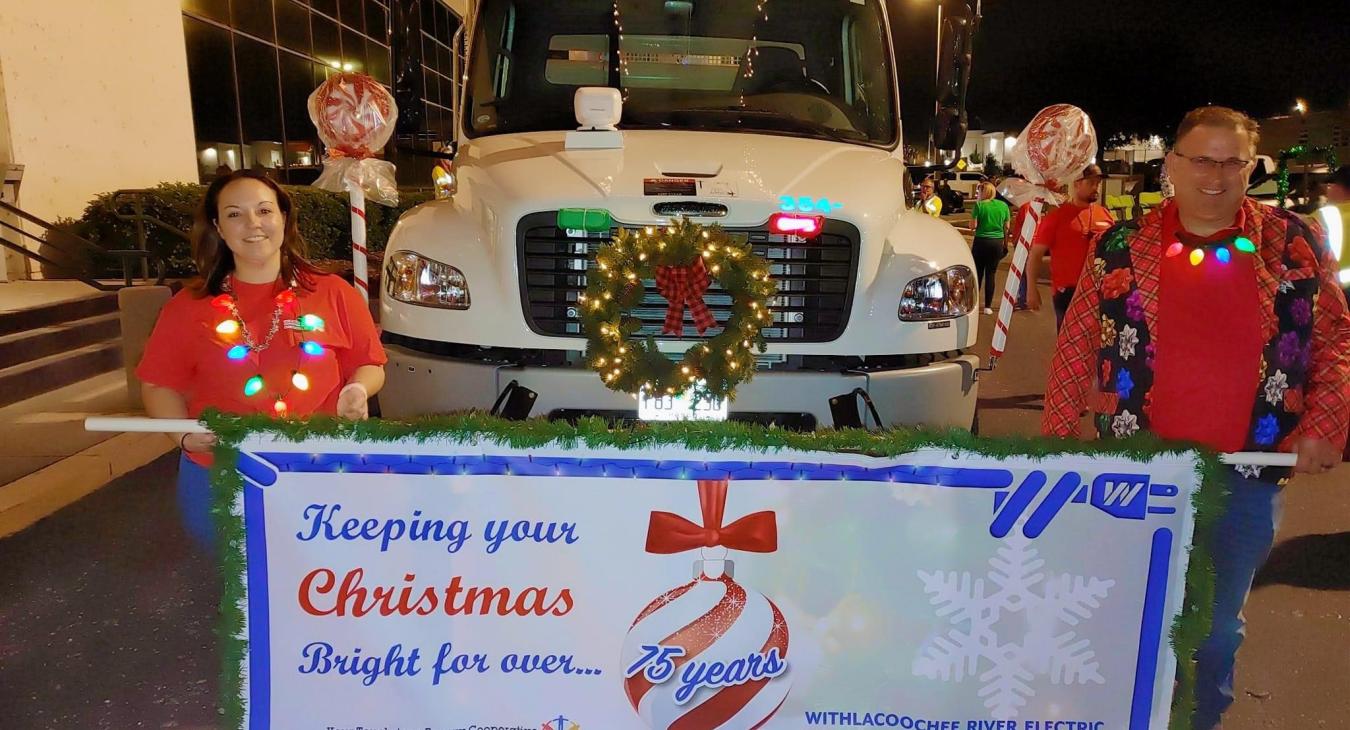 WREC Participates in Dade City Christmas Parade