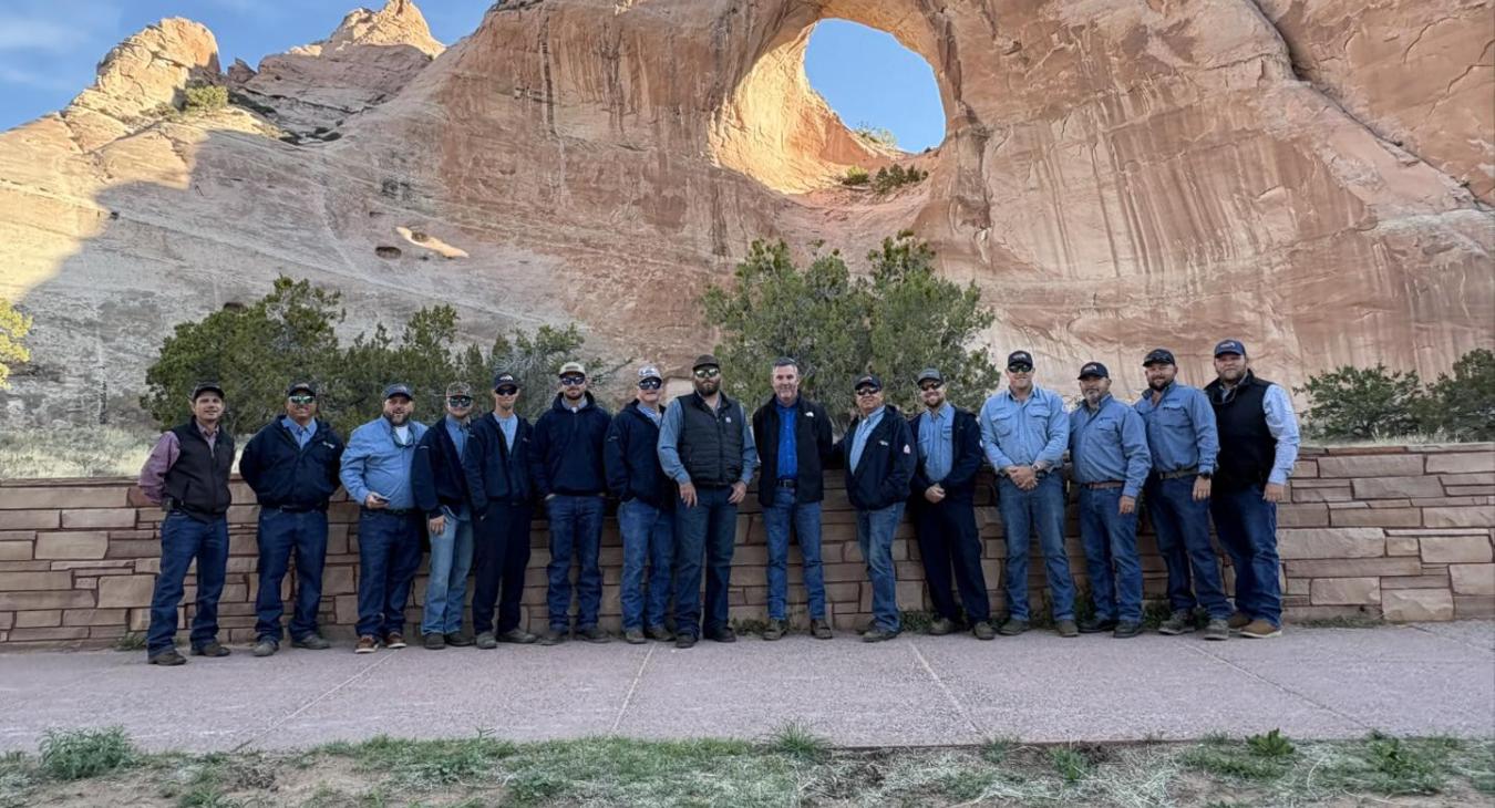 WREC Employees Begin Work on Light Up Navajo Project