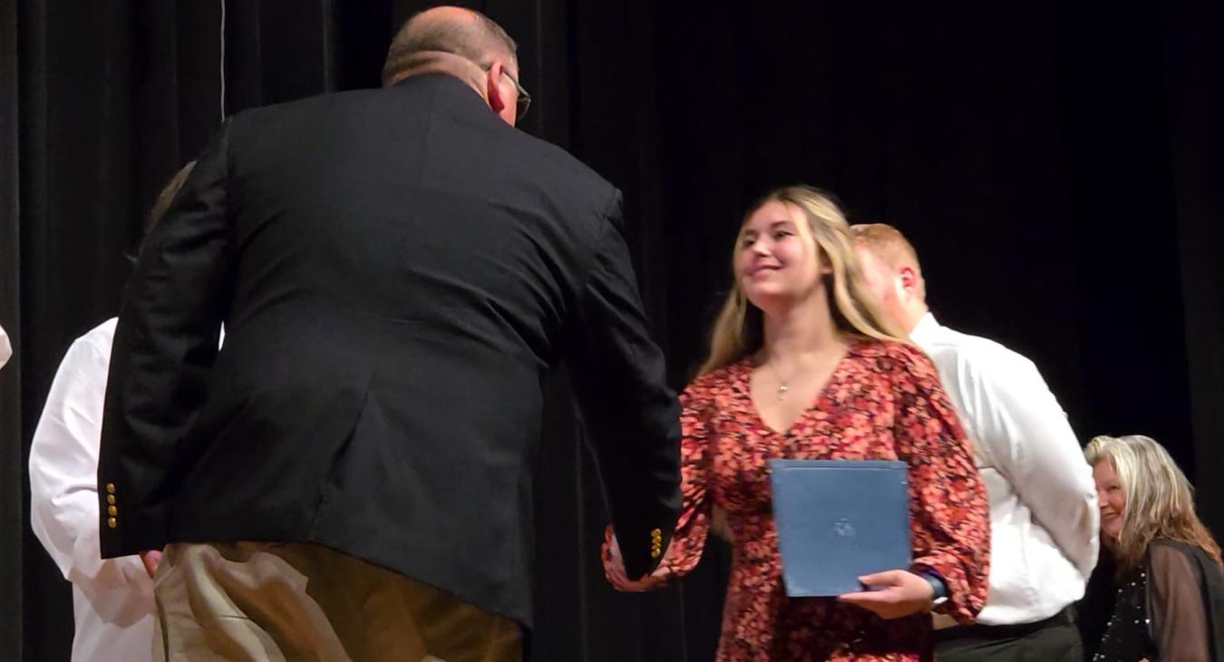 WREC Scholarships Awarded at River Ridge High School