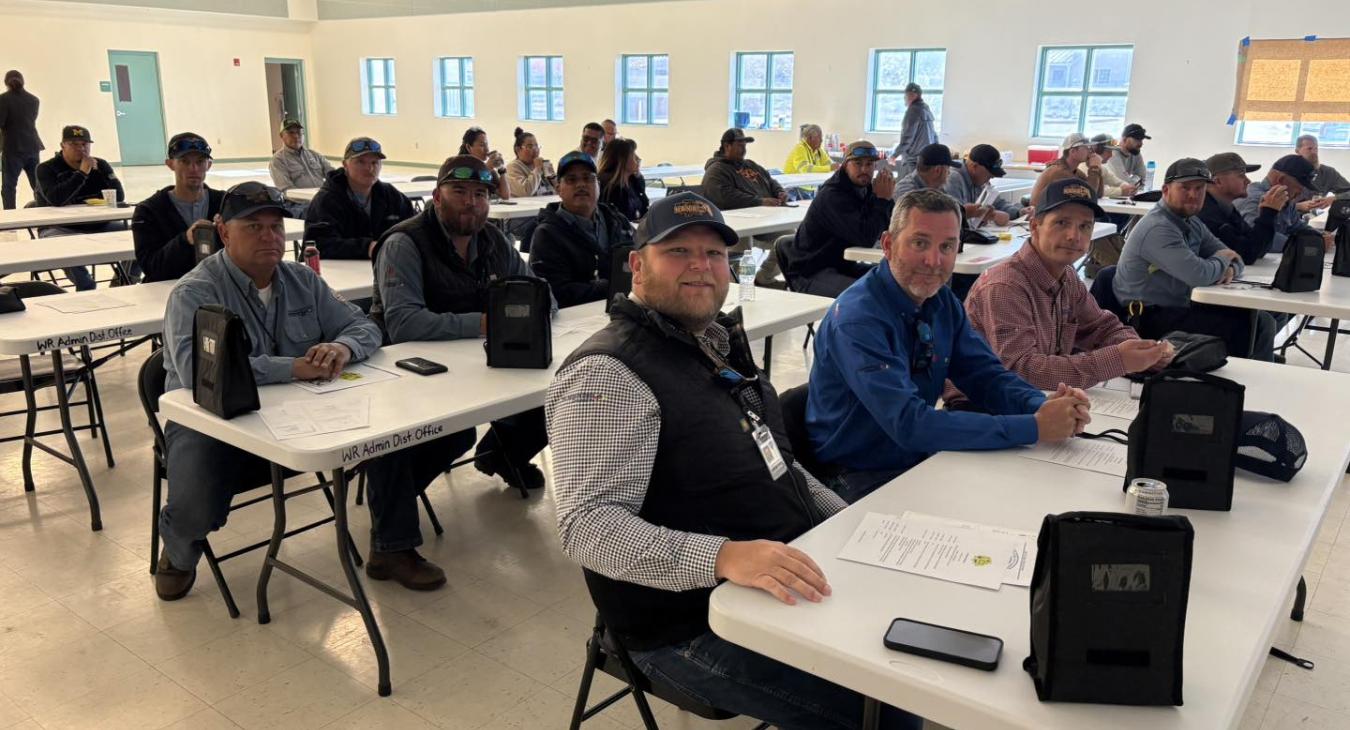 WREC Employees Begin Work on Light Up Navajo Project