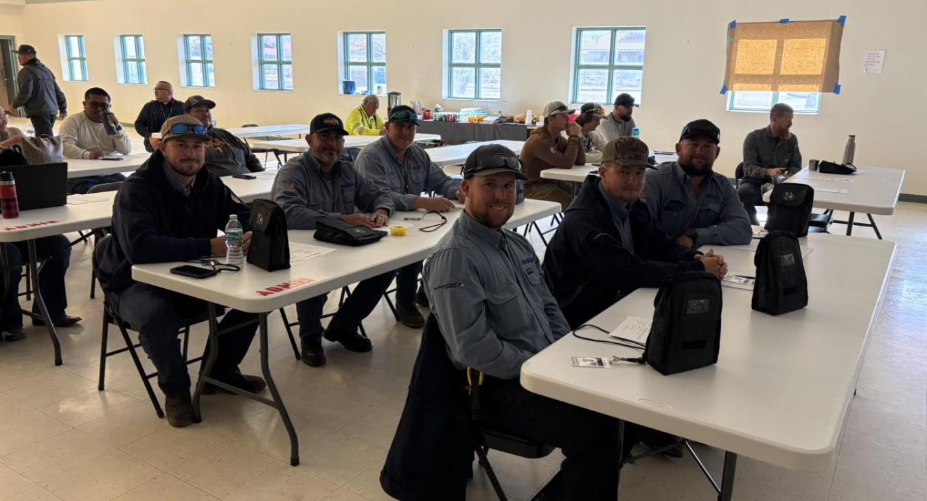 WREC Employees Begin Work on Light Up Navajo Project