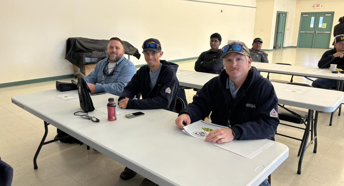 WREC Employees Begin Work on Light Up Navajo Project