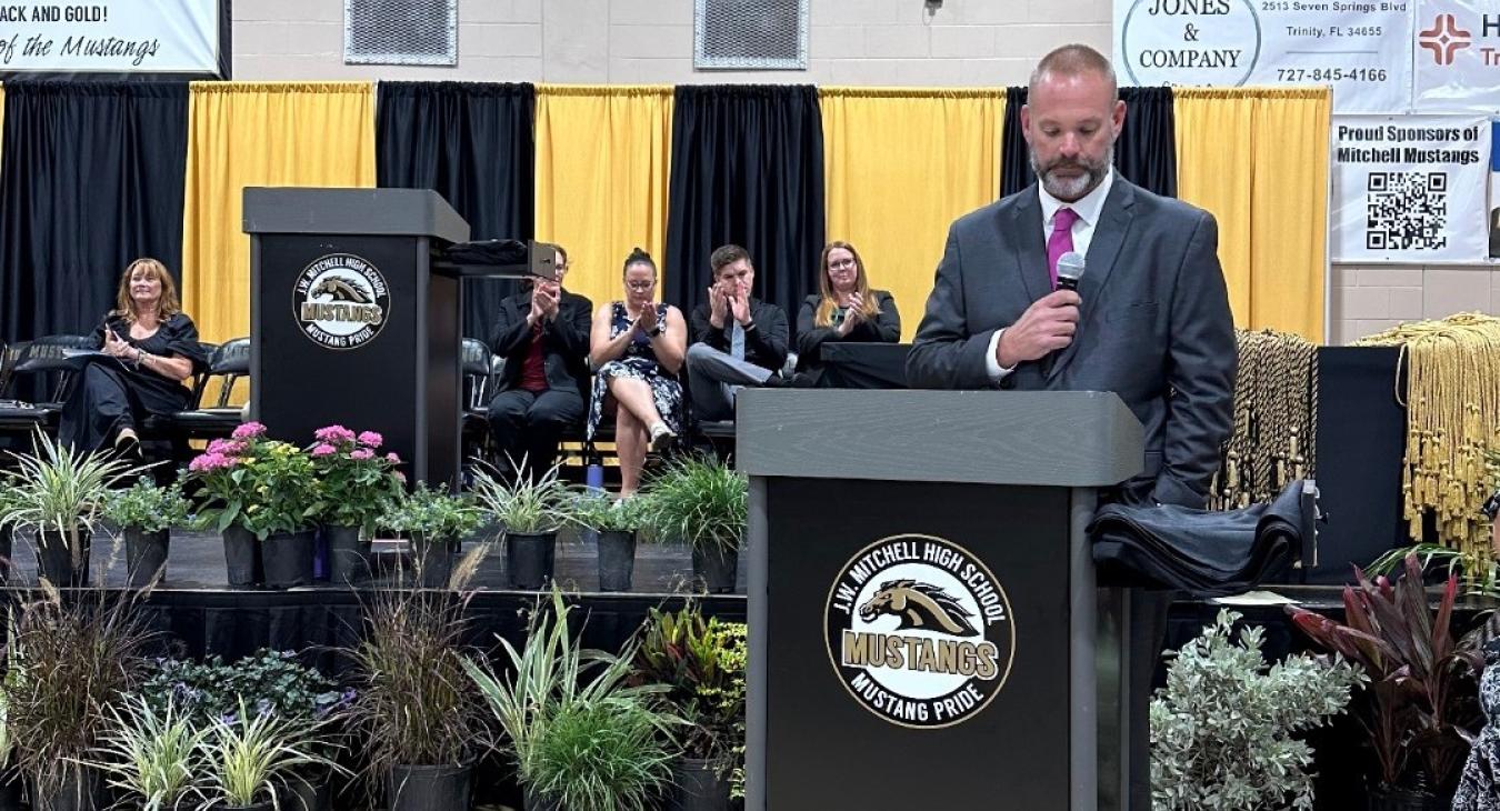 WREC Scholarships Awarded at J. W. Mitchell High School