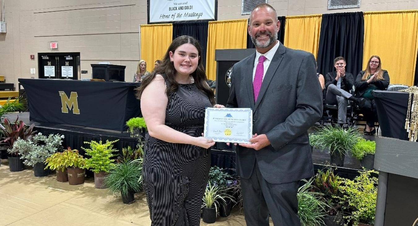 WREC Scholarships Awarded at J. W. Mitchell High School