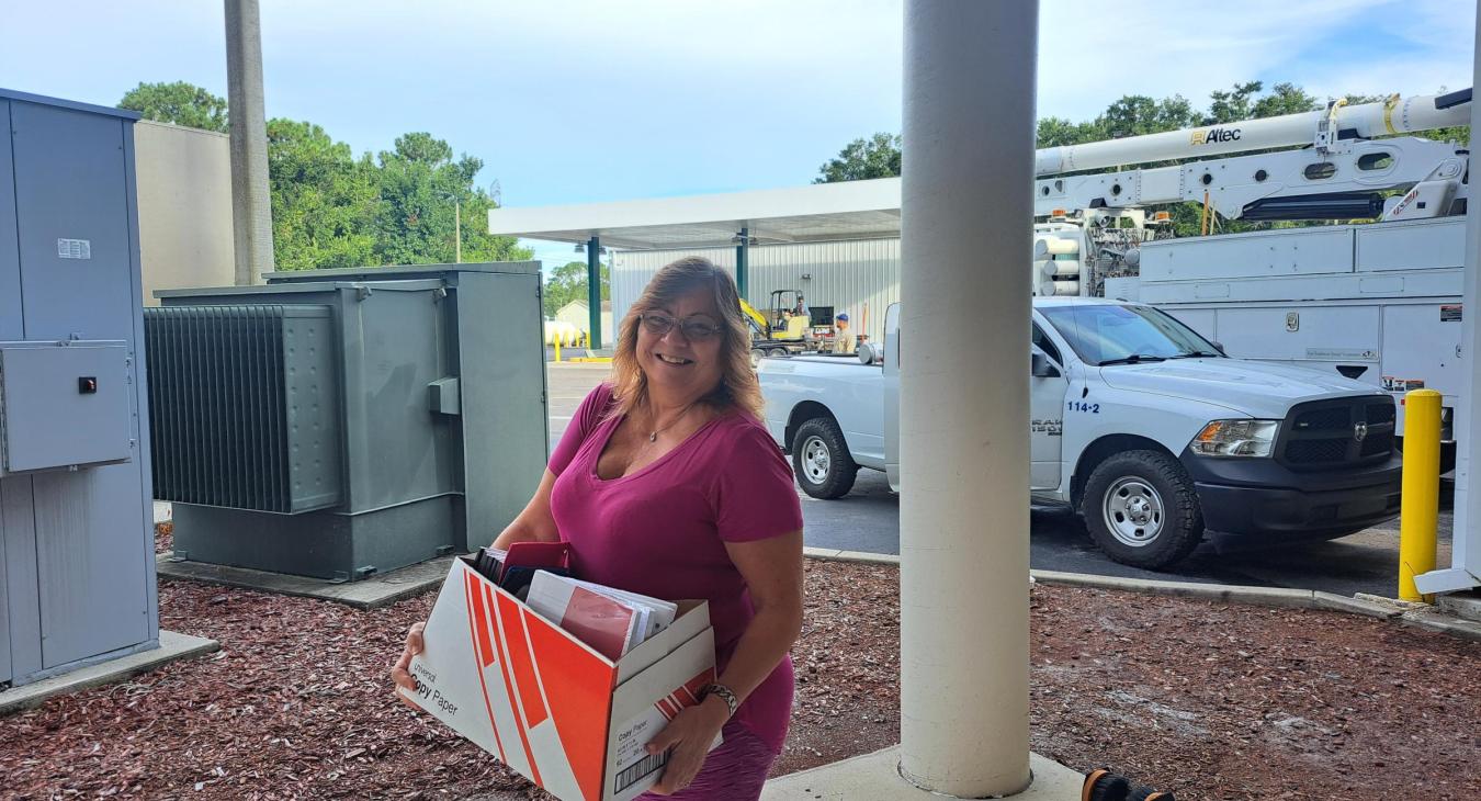 WREC Delivers School Supplies to Shady Hills and Moon Lake Elementary Schools