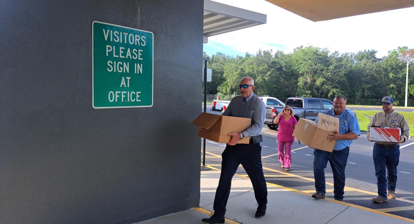 WREC Delivers School Supplies to Shady Hills and Moon Lake Elementary Schools
