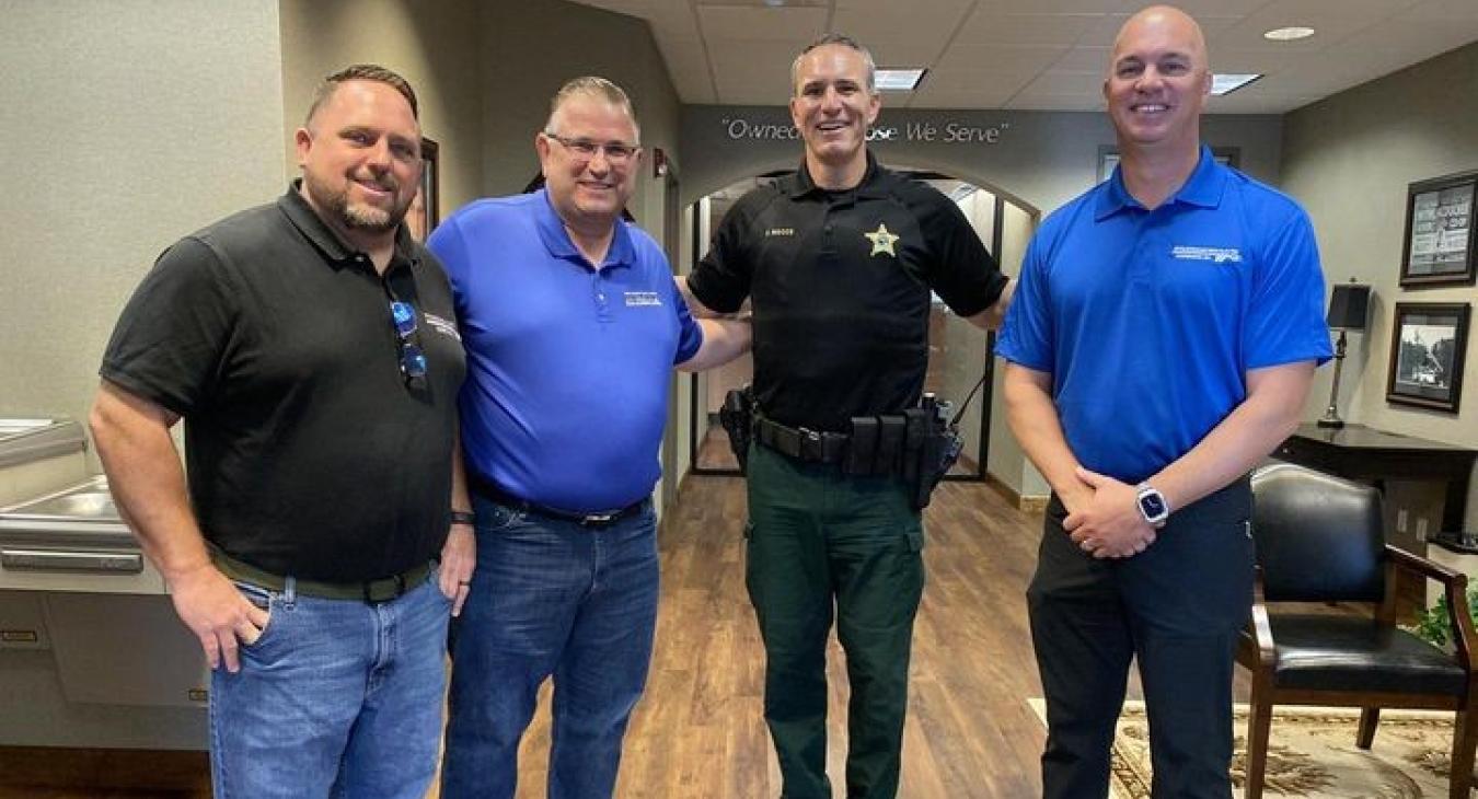 Sheriff Chris Nocco Visits WREC